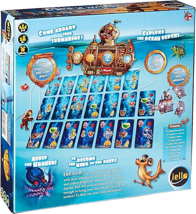 IELLO Oceanos Game Board Game