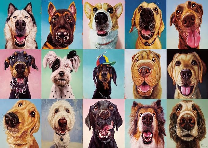 1000 Piece Jigsaw Puzzle for Adults (Dog Nose, 27.5 * 19.7 in)