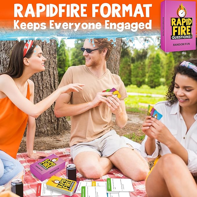 QUOKKA Icebreaker Cards with 500+ Questions - Adults Kids Family Conversation Cards Game - Break The Ice Family Game for Kids 8-12 - Perfect for Family or Adults Game Night I Premium Version