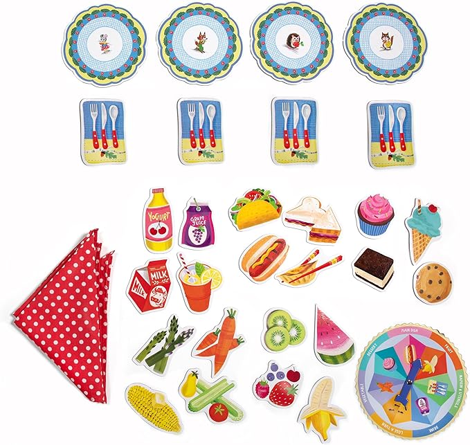 eeBoo Picnic Spinner Game, 1 EA