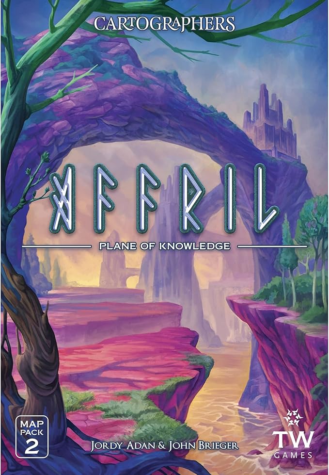 Cartographers Map Pack Collection - Expansion Map Set Contains Nebblis, Affril & Undercity, Ages 10+, 1-75 Players, 30-45 Minutes
