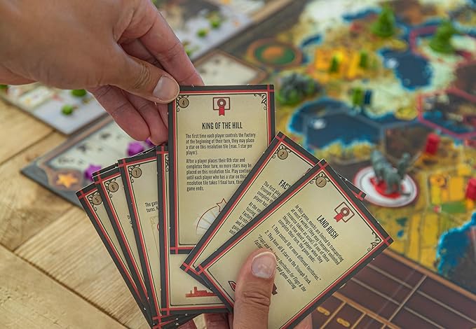 Stonemaier Games: Scythe: The Wind Gambit Expansion | Add to Scythe (Base Game) | Adds Airships and Resolutions (Two New Modules) | 1-5 Players, 140 Mins, Ages 14+