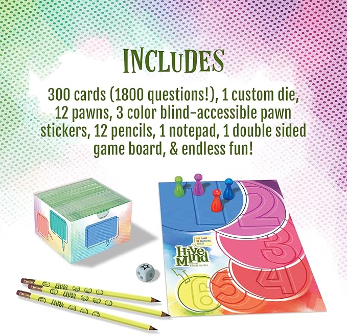 Hive Mind by Calliope How Well Do You Think Alike Fun Kids Games 8-12 3+ Players Activities for Families and Adults Ages 8+