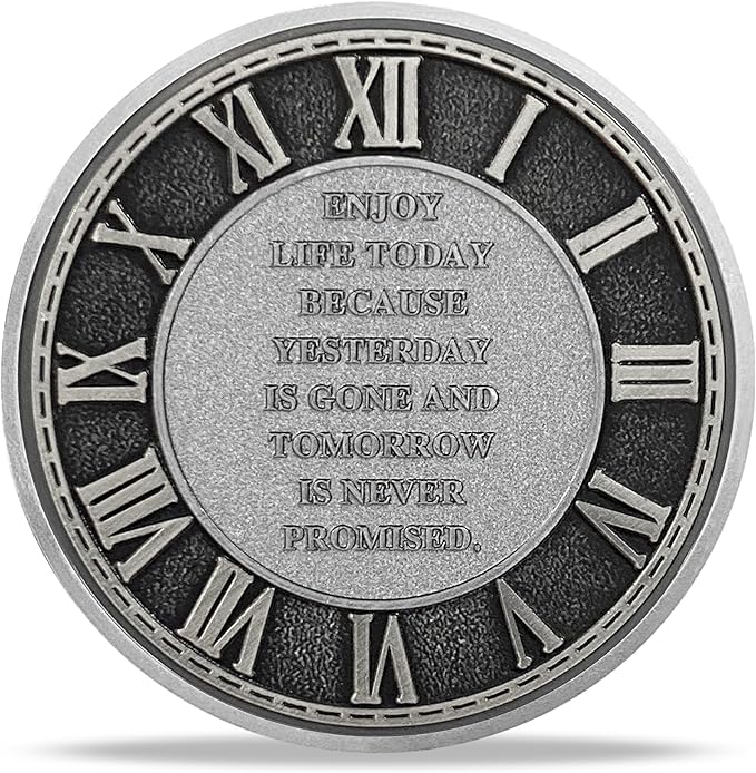 Memento Mori Coin Momento Mori Coin Skull Coin Stoic Gifts Memento Mori Calendar Living Memento Mori Amor Fati Coin (Memento Mori Coin - 3)