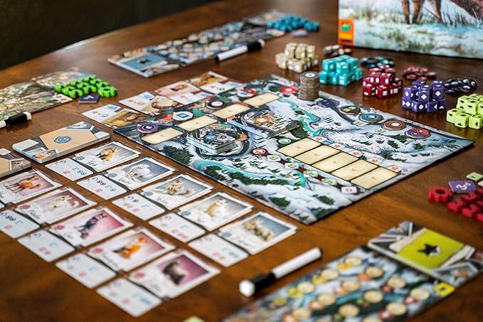 The Fox Experiment Board Game - Breed and Evolve Your Foxes! Strategy Game, Fun Family Game for Kids and Adults, Ages 10+, 1-4 Players, 60 Minute Playtime, Made by Pandasaurus Games