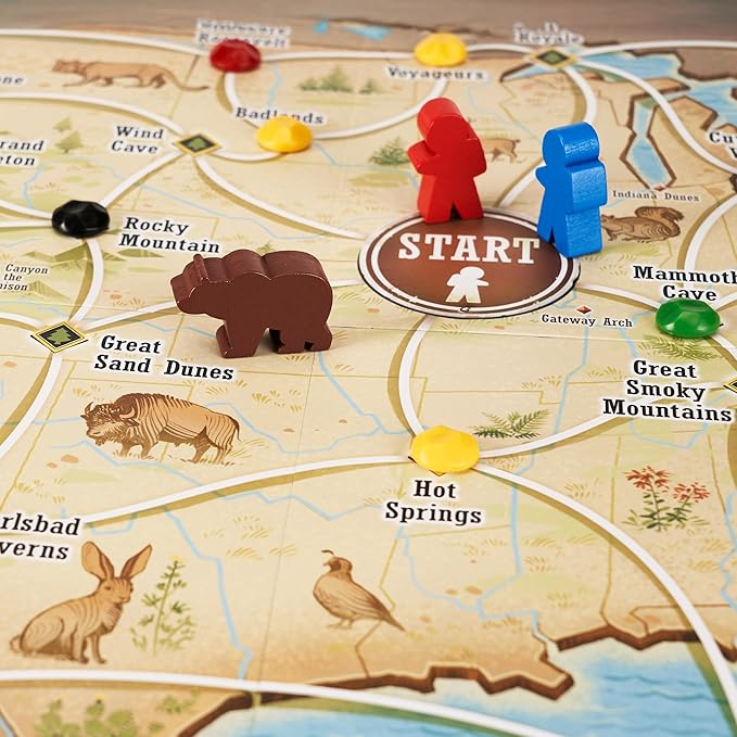 Trekking The National Parks (3rd Edition) - The Award-Winning Family Board Game | Great for Kids Ages 10 and Up | Easy to Learn | Designed for National Park Lovers by Underdog Games