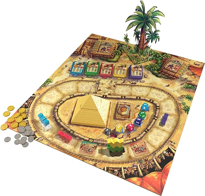 Camel Up (Second Edition) | Strategy , Dice Game | Family Board Game for Adults and Kids | Ages 8 and up | 3 to 8 Players | Average Playtime 30-45 Minutes | Made by Eggertspiele