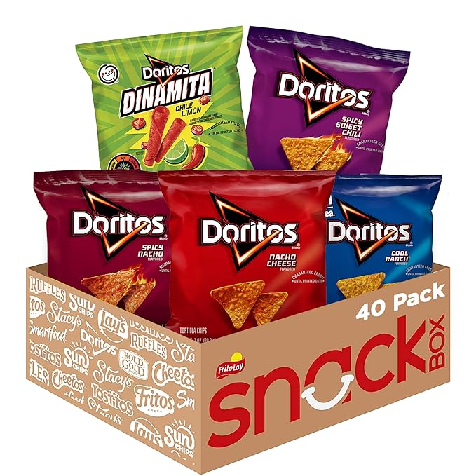 Flаvоrеd Tortilla Chiрs Variety Pack Doritos Variety