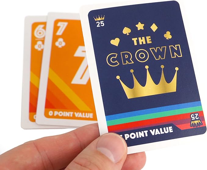 Regal Games The Goodge Rules Fun Card Game Set - 3 4 Player Card Games for Adults, Kids, Teens - Fun & Travel Playing Cards for Game Night (1 Deck, 51 Cards)