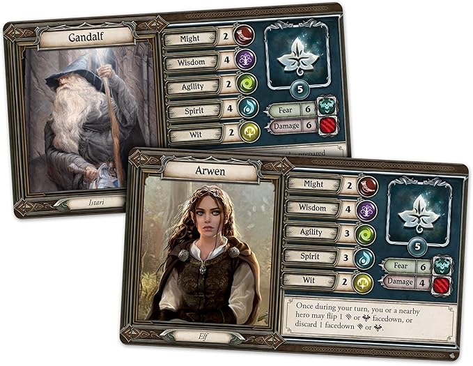 The Lord of the Rings Journeys in Middle-earth Shadowed Paths Board Game EXPANSION - Adventure Board Game for Kids and Adults, Ages 14+, 1-5 Players, 60+ Minute Playtime, Made by Fantasy Flight Games