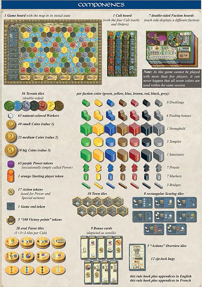 Capstone Games Z-Man Games Capstone Games Terra Mystica