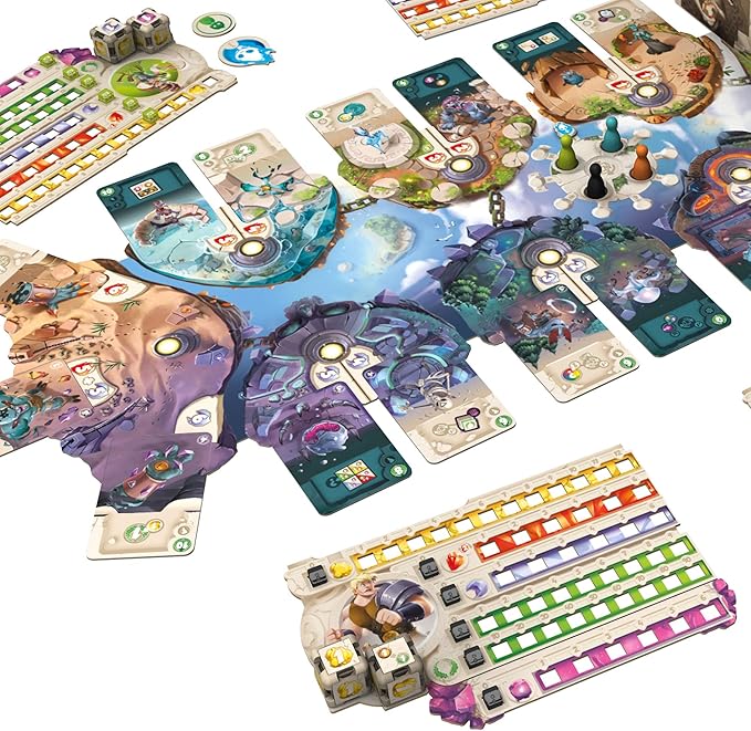 Dice Forge Rebellion Board Game Expansion - New Challenges, More Glory! Dice Crafting Strategy Game, Fun Family Game for Kids & Adults, Ages 10+, 2-4 Players, 45 Minute Playtime, Made by Libellud