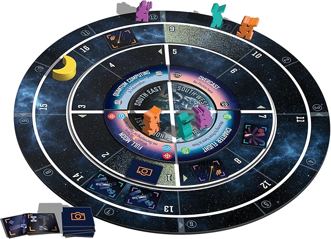 Renegade Games Studios: The Search for UAPs - Strategy Board Game, Search for UFO's, Sci-Fi Deduction & Strategy, Ages 14+, 60-75 Min, 1-5 Players