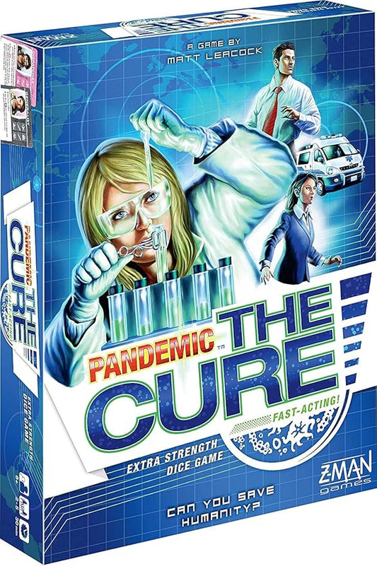 Pandemic The Cure Board Game (Base Game) | Board Game for Adults and Family | Cooperative Board Game | Dice Game | Ages 8+ | 2 to 5 players | Average Playtime 30 minutes | Made by Z-Man Games