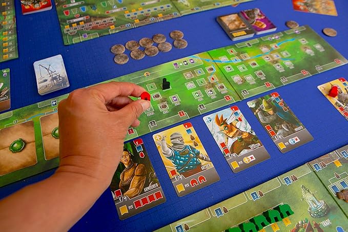 Paladins of The West Kingdom Strategy Board Game, 1-4 Players, Ages 12 and Up, 90-120 Min Play Time, Most Victory Points Win, Build Outposts, Fortifications, Commission Monks, & Confront Outsiders