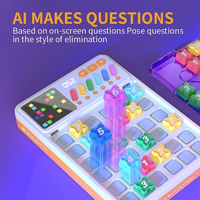 Smart Sudoku Puzzle Games, Original 2500 Challenges Sudoku for Kids, Brain Teaser Puzzle for Kids, Travel Games Birthday Gifts for Boys Girls, Easter Basket Stuffers Toys for All Ages