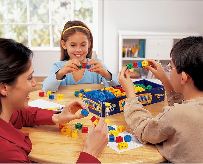 Learning Resources Word for Word Phonics Game - 2-4 Player, Ages 7+ Word Building Game for Kids, Board Games for Kids, Develops Vocabulary Skills