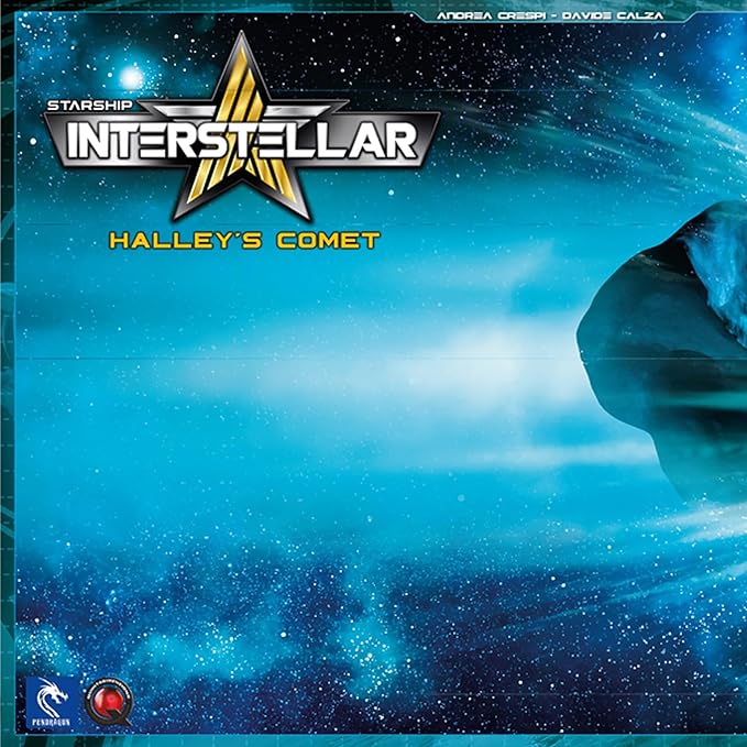 Pendragon Studios: Starship Interstellar: Halley's Comet Expansion - Strategy Board Game, Ages 14+, 1-4 Players, 150 Min