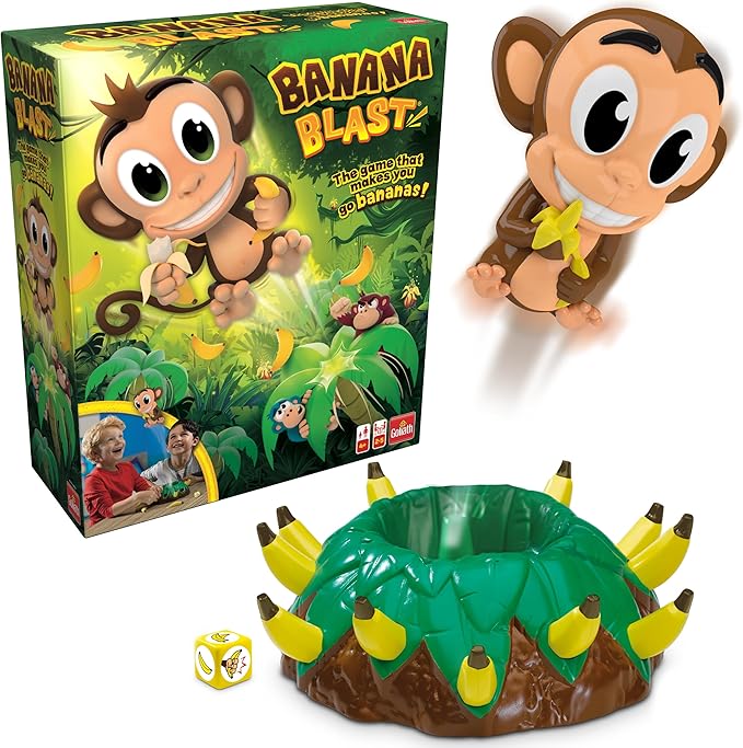 Banana Blast - Pull The Bananas Until The Monkey Jumps Game by Goliath