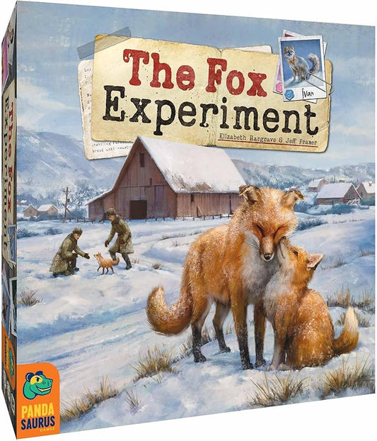The Fox Experiment Board Game - Breed and Evolve Your Foxes! Strategy Game, Fun Family Game for Kids and Adults, Ages 10+, 1-4 Players, 60 Minute Playtime, Made by Pandasaurus Games