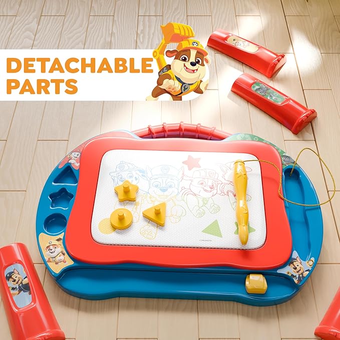 Lollipop Paw Patrol Magnetic Drawing Board - Limitless Creativity with Easy Erasing - Mess-Free Fun, Smart Storage, and Kid-Friendly Design for Creative Adventures - Blue Color