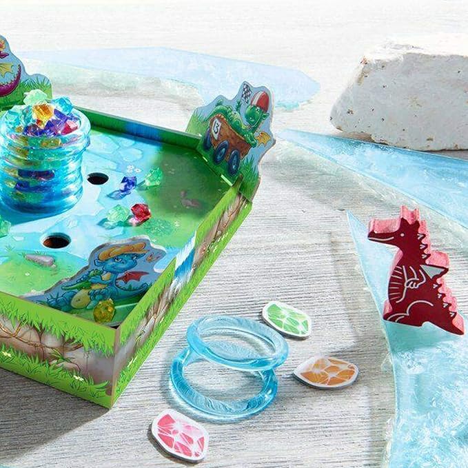 HABA Dragon's Breath Board Game - Award- Winning Board Games for Family Night and Exciting Tabletop Adventures for Dragon Fans Ages 5 and Up