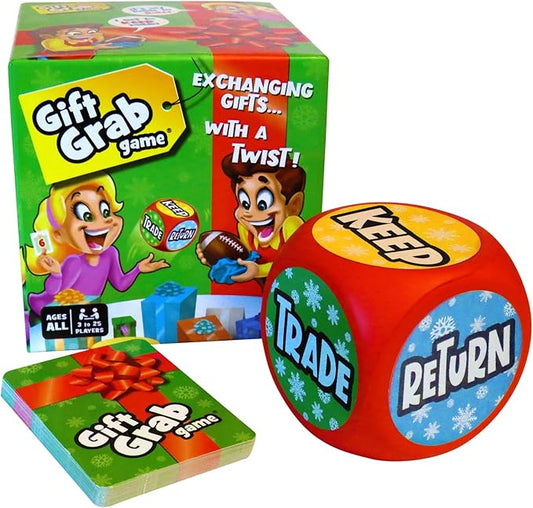 Gift Grab Game: Gift Exchange Game for Christmas White Elephant or Any Other Holiday or Party