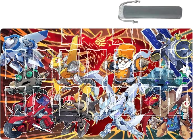 ygo playmat Gaming Competition Pad Mat Card Binder Deck 23.6x13.7in