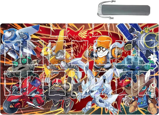 ygo playmat Gaming Competition Pad Mat Card Binder Deck 23.6x13.7in