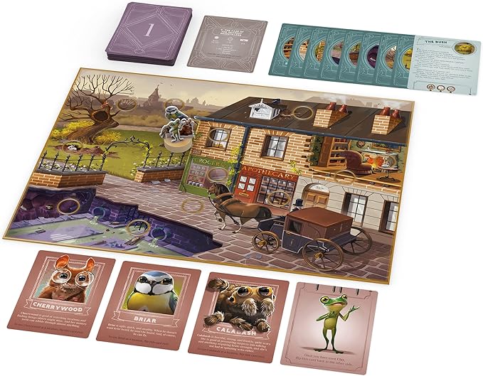 IELLO: The Animals of Baker Street - Investigation Game, Playable for The Whole Family, Ages 10+, 2-4 Players, 45 Mins