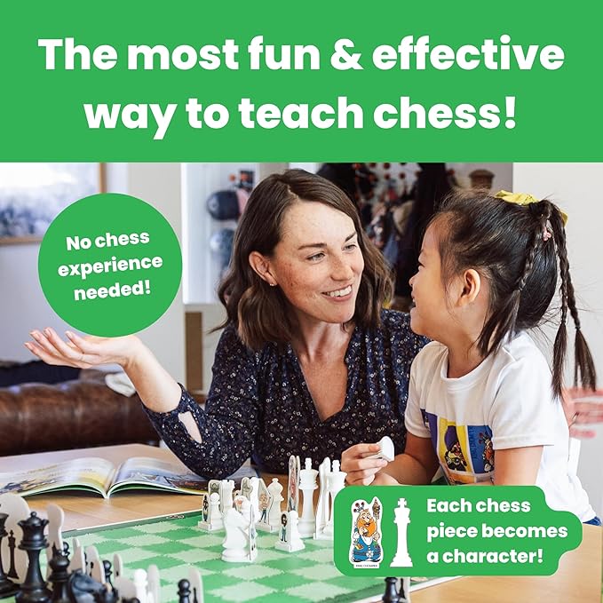 2021 Toy of The Year Award Winner - Chess Sets, Beginners Chess, Chess for Kids, Chess Game Toddlers, Learning Games for Kids, Boys & Girls Ages 3-103