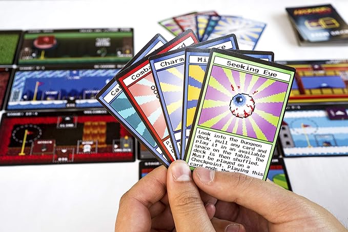 The Board-Game Played Like a Retro Pixel Video Game!