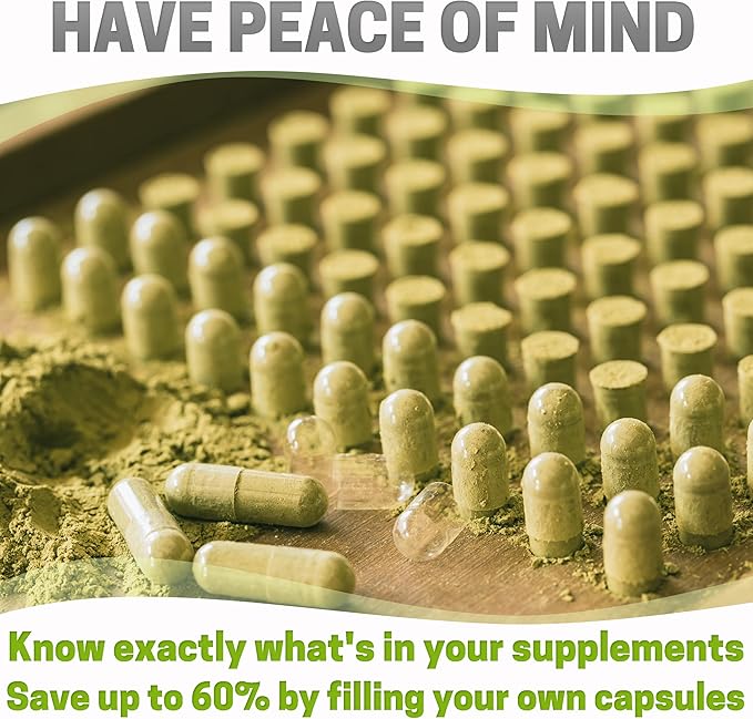 XPRS Nutra Size 00 Empty Capsules - 100 Count Empty Gelatin Capsules - EPills DIY Capsule Filling - Fillable Pill Gel Caps for Do-It-Yourself Supplements (Green/Yellow)