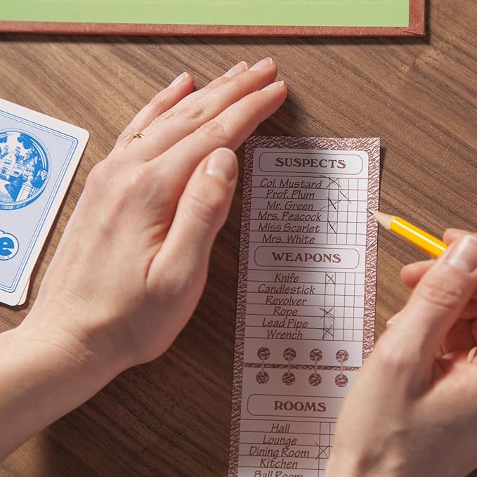 Hasbro Gaming Retro Series Clue 1986 Edition Board Game, Classic Mystery Game for Kids, Family Board Games for 3-6 Players, Ages 8+ (Amazon Exclusive)