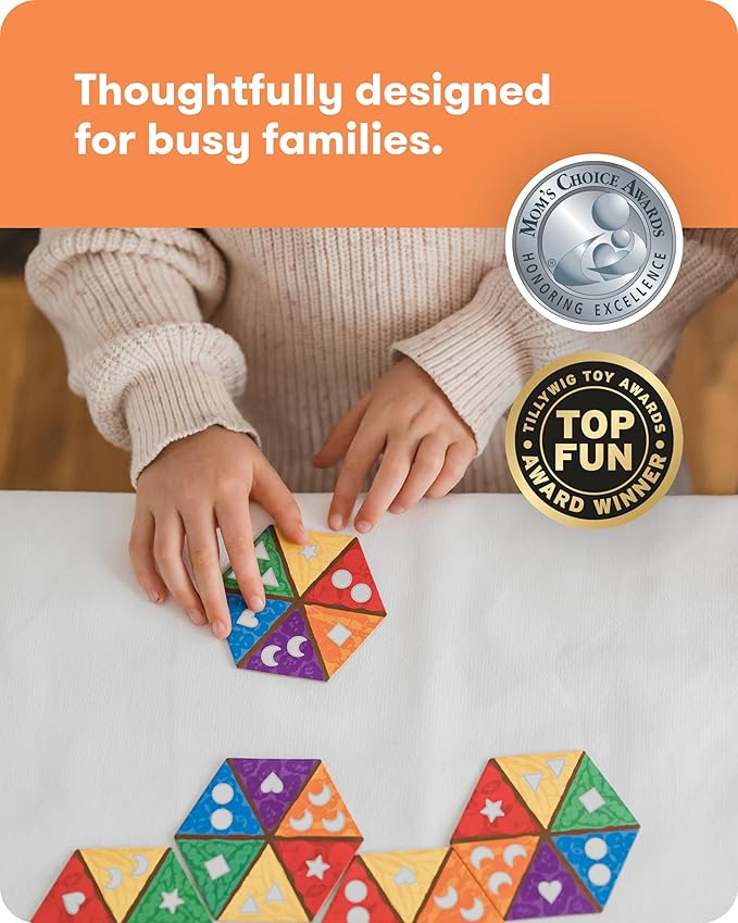 SimplyFun Diggers Garden Match – A Game for Kids to Develop Spatial Thinking Skills - Puzzle Game That Matches Colors and Shapes - 1 to 6 Players, Ages 4 & Up