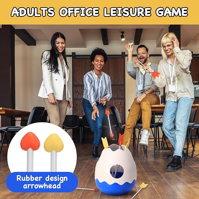 Arrows Toss Game Set for Kids and Adults Yard Toss Toy for Party Carnival Camping Outdoor Games & Indoor Throw Target Game for Family