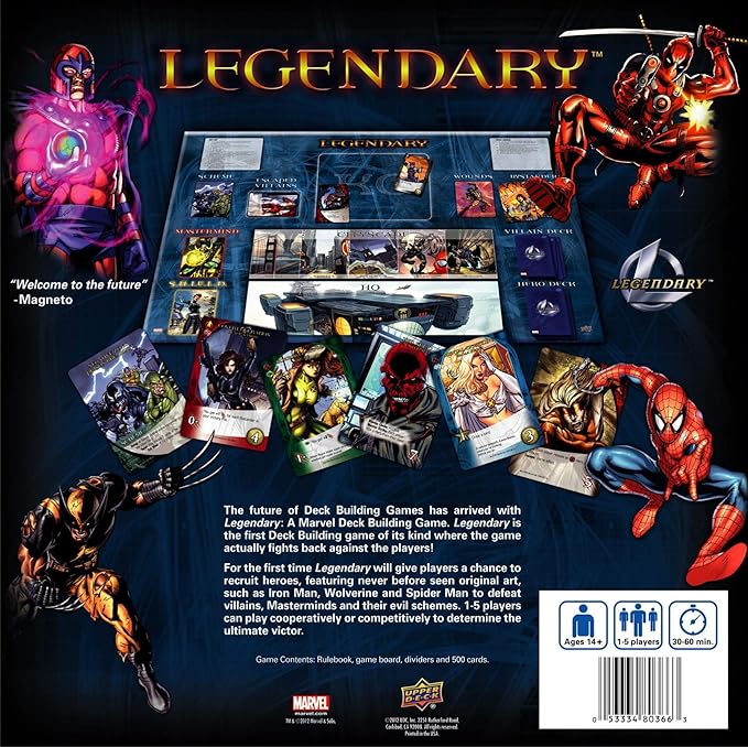 Upper Deck Legendary: A Marvel Deck Building Game