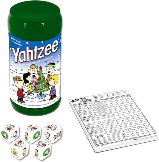Hasbro Yahtzee Charlie Brown Xmas (Can)