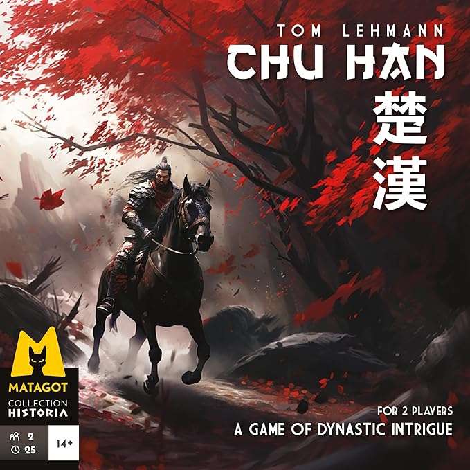 Chu Han - Strategy Card Game, Area Control Deck-Builder, Set in Ancient China, Historical Themed, Head-to-Head, Ages 12+, 2 Players, 45 Min