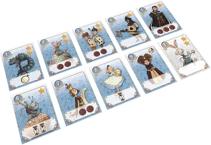 Tea For 2 Board Game - Alice's Wonderland Deck-Building Game, Strategic and Evolving Gameplay, Fun Family Game for Kids & Adults, Ages 10+, 2 Players, 30 Minute Playtime, Made by Space Cowboys