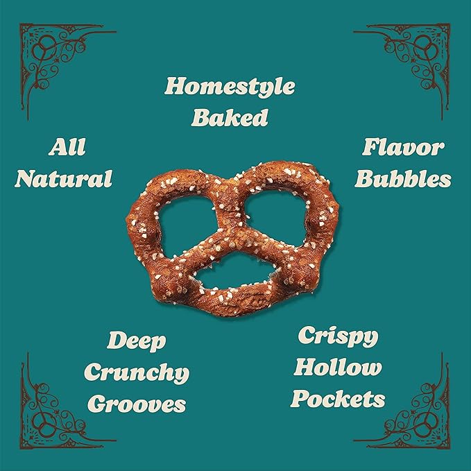 Unique Snacks Original Splits Pretzels, Delicious Homestyle Baked Snack Bag, OU Kosher, and Non-GMO Food, No Artificial Flavor, 11 Oz. Bag, Pack of 3