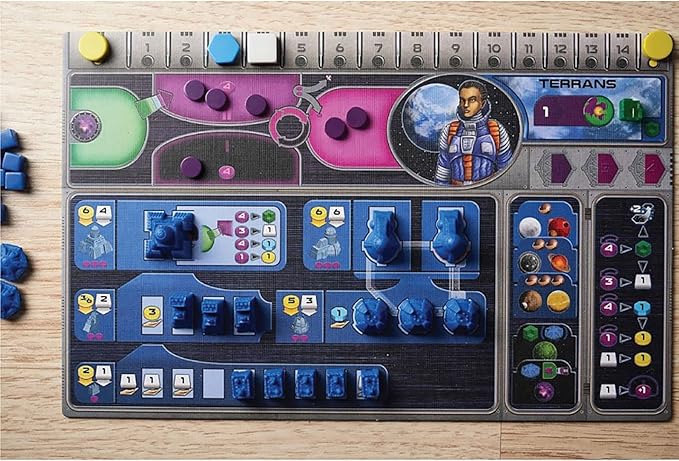 Gaia Project, Strategy Board Game, A Follow Up Game from Terra Mystica, Includes a Challenging Solo Mode, 1 to 4 Players, Ages 14 and Up