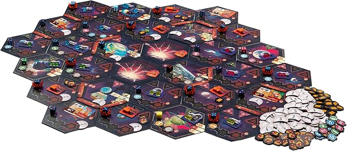 Games Voidfall - Standard Edition Base Game for 1-4 Players | Grand-Scale 4X Space Strategy with Deterministic Combat & Asymmetric Factions | Competitive, Cooperative & Solo Modes