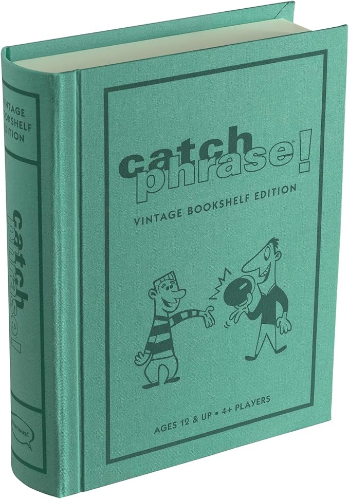 WS Game Company Catch Phrase Vintage Bookshelf Edition