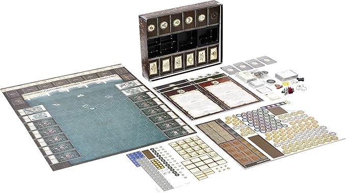 SeaFall Board Game - Legacy Game of Exploration and Adventure! Strategy Game for Kids & Adults, Ages 14+, 3-5 Players, 90-120 Min Playtime, Made by Plaid Hat Games