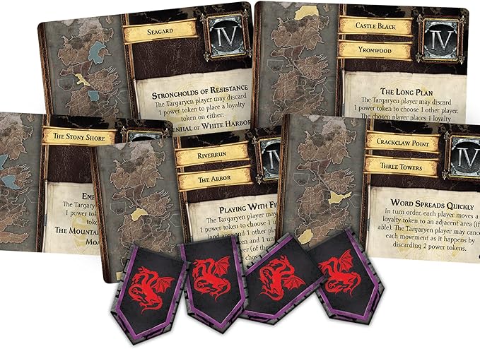 A Game of Thrones The Board Game Mother of Dragons Expansion Strategy Game for Kids & Adults, Ages 14+, 3-8 Players, 2-4 Hour Playtime, Made by Fantasy Flight Games