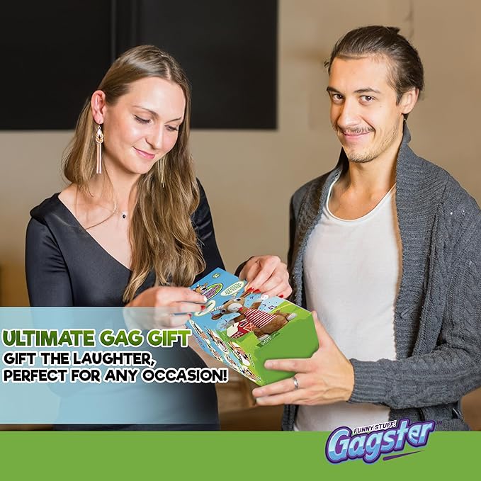 Gagster Screaming Goat Dancing Toy – Mimicking Toy for Kids – Repeats What You Say, Singing & Talking – Electronic Yodeling – Funny White Elephant Gag Gift for Anyone Who Loves Talking