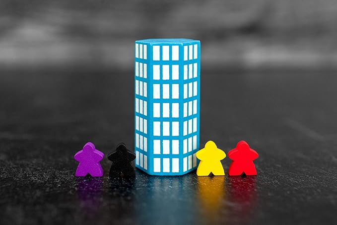 Suburbia, Thematic City Building Strategic Board Game, Tile Laying Board Game, Fun Game for Adults