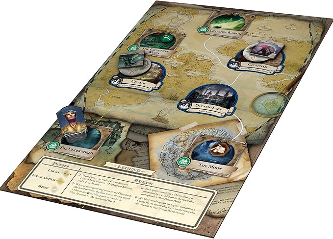 Eldritch Horror Masks of Nyarlathotep Board Game EXPANSION | Mystery Game | Cooperative Board Game for Family | Ages 14+ | 1-8 Players | Avg. Playtime 3 Hours | Made by Fantasy Flight Games
