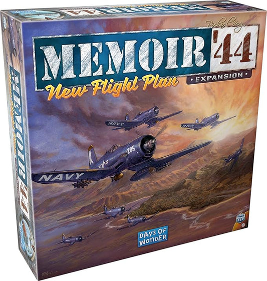 Memoir '44 New Flight Plan Board Game EXPANSION - Take to the Skies with This Thrilling WWII Air Combat! Strategy Game for Kids & Adults, Ages 8+, 2 Players, 30-60 Min Playtime, Made by Days of Wonder